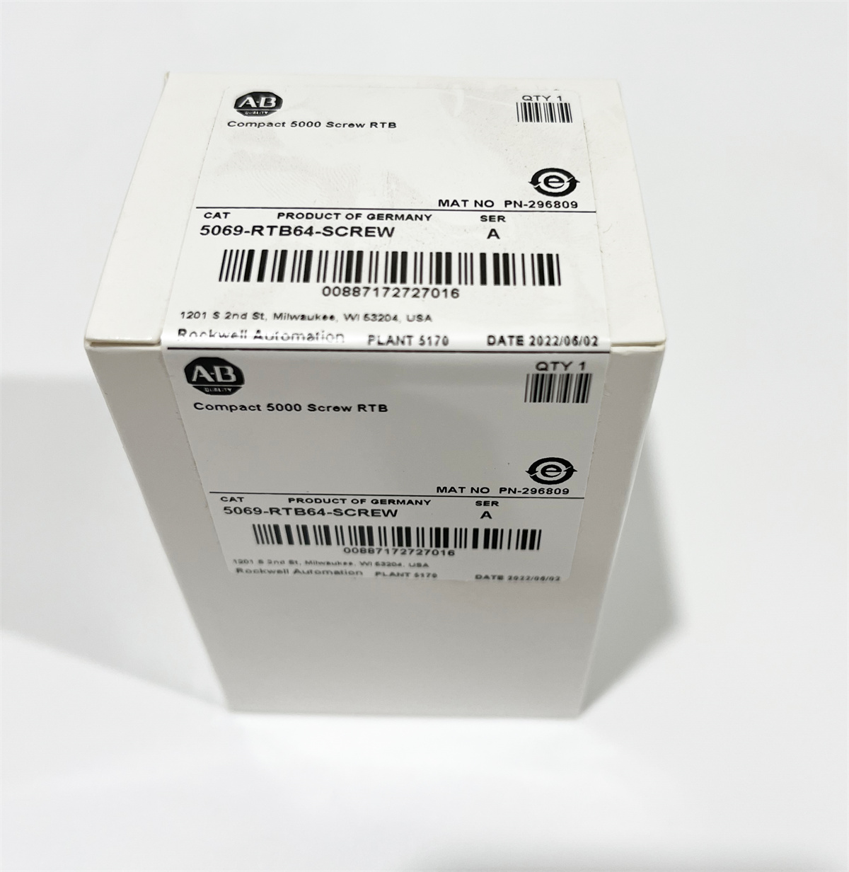 5069-RTB64-SCREW /A Allen Bradley Compact 5000 Screw RTB New AB